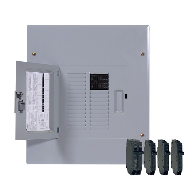 GE GE PowerMark Gold 125-Amp 12-Spaces 22-Circuit Indoor Main Breaker Load Center (Value Pack)