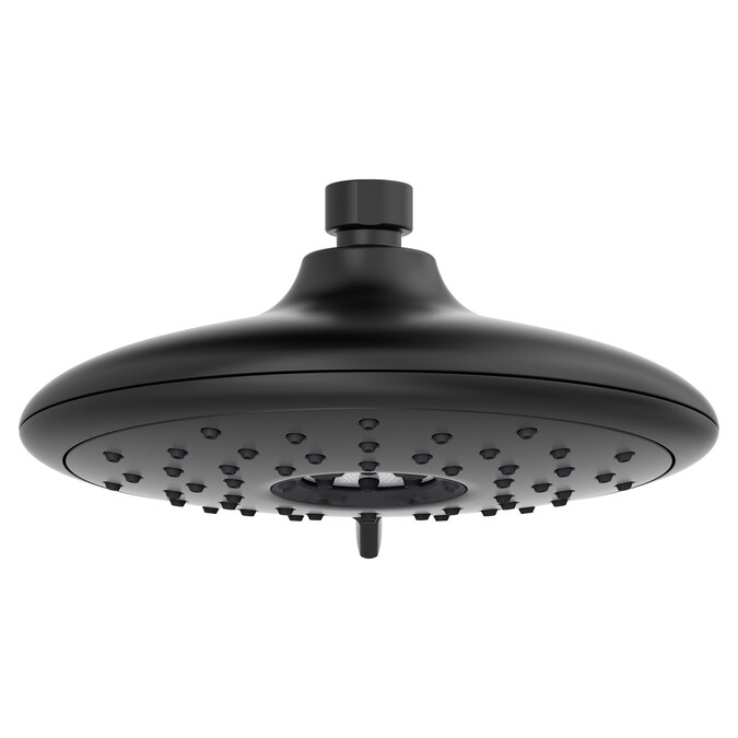 American Standard Spectra Matte Black 7-in Round Fixed Shower Head 1.8-GPM (6.8-LPM) - Image 2