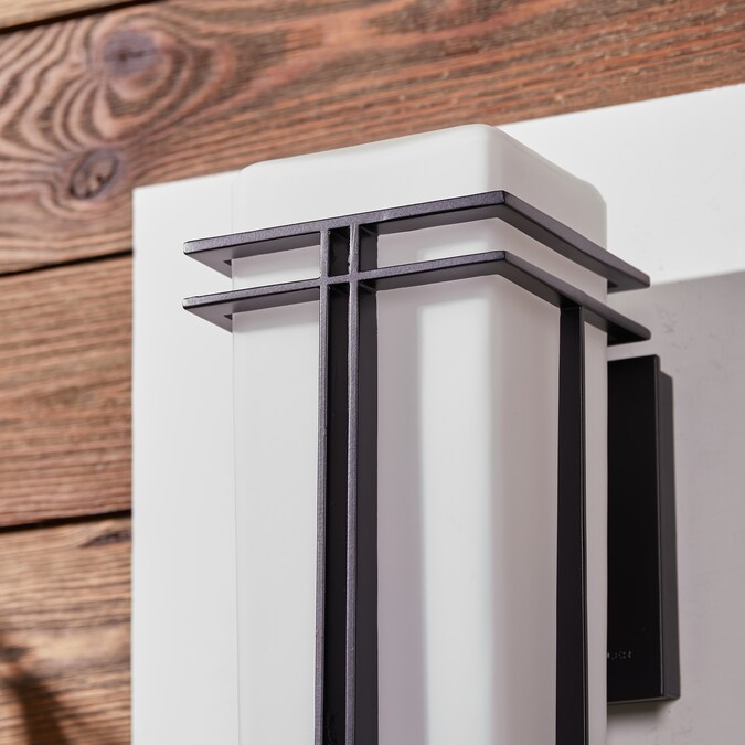 Kichler Tremillo 1-Light 11.75-in H Black Outdoor Wall Light - Image 5