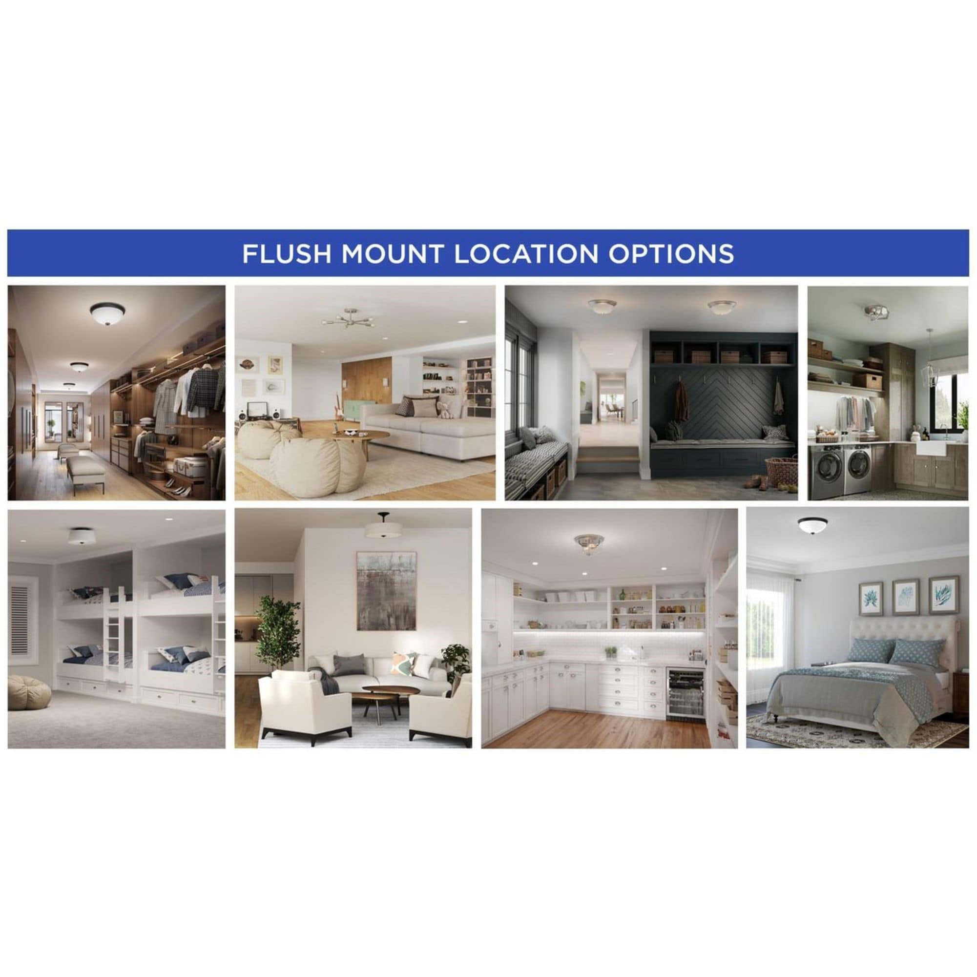 Cedar Springs 1 -Light 9.5-in Red Indoor/Outdoor Semi Flush Mount Light - Image 17