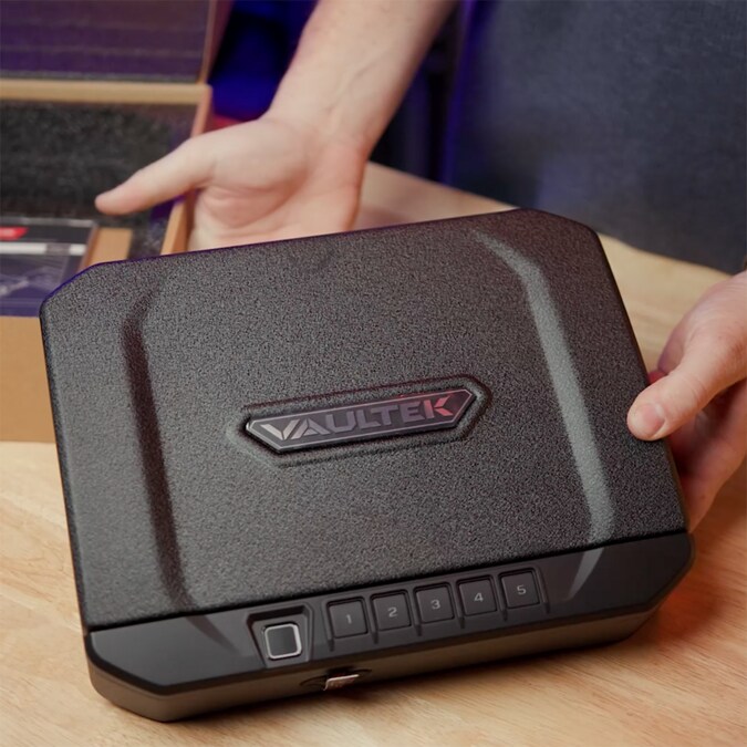 Vaultek VS20i Compact Bluetooth Enabled 2-Gun Biometric Gun Safe - Image 12