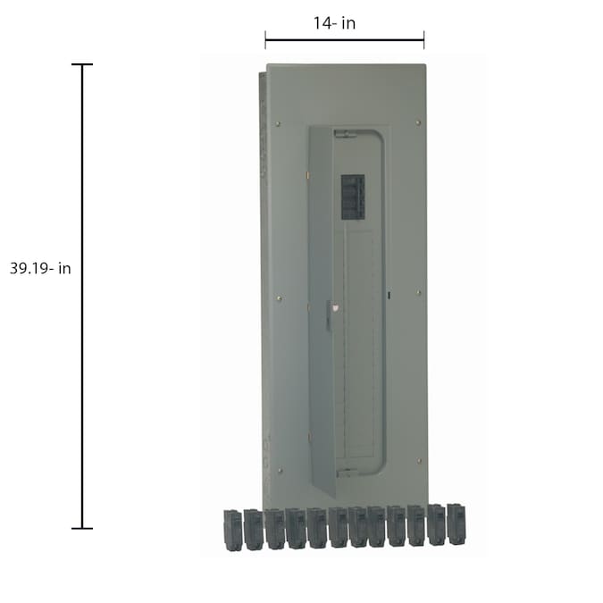 GE PowerMark Gold 200-Amp 40-Spaces 40-Circuit Indoor Main Breaker Load Center (Value Pack) - Image 4