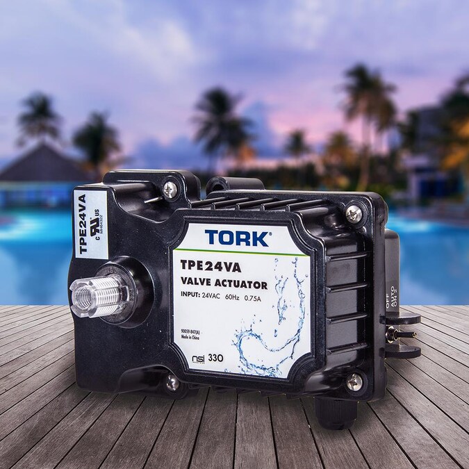 TORK TRK Univ Pool Spa Valve Actuator Kit - Controls 2-way and 3-way port valves - Polycarbonate Material - Works with all 24VAC control systems - Image 6