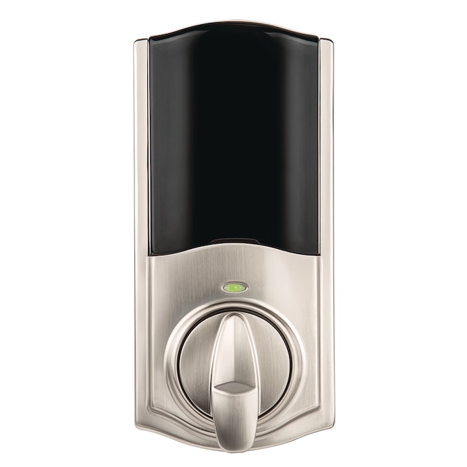 Kwikset Zigbee Convert Satin Nickel Smart Lock Electronic Deadbolt with No Keypad - Image 2