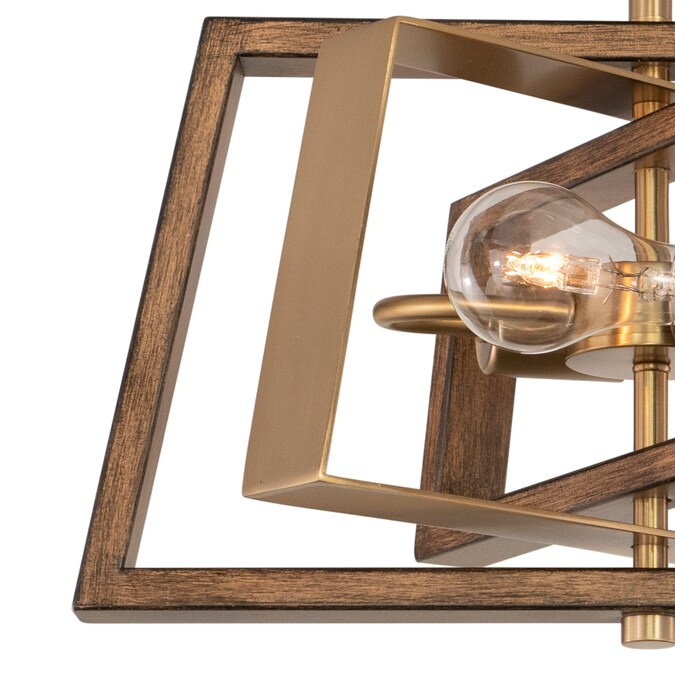 Cascadia Dunning 2-Light Satin Brass Semi mount light - Image 9