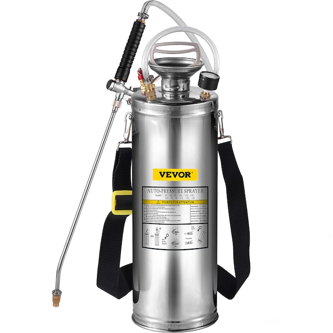 VEVOR 3-Gallon Stainless Steel Pump Sprayer - Image 9