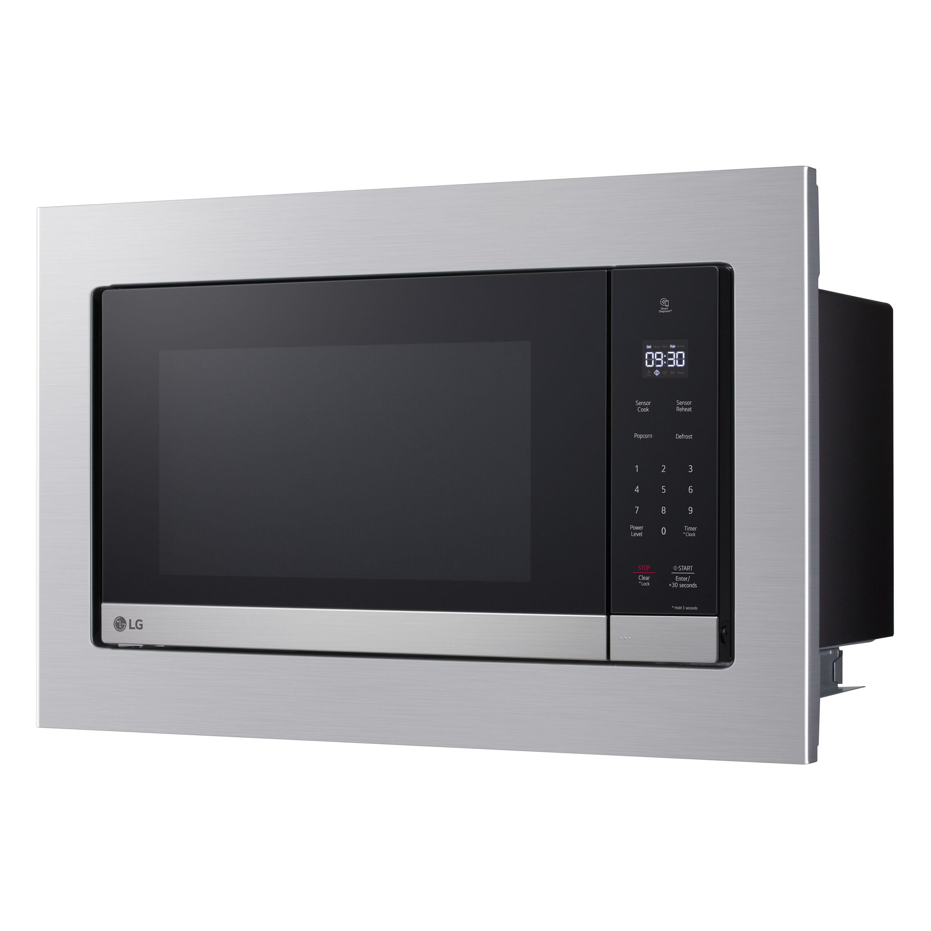 2-cu ft Large (Greater than 1.5-cu ft) 1200 -Watt Sensor Cooking Controls Countertop Microwave ( Stainless Steel ) - Image 10