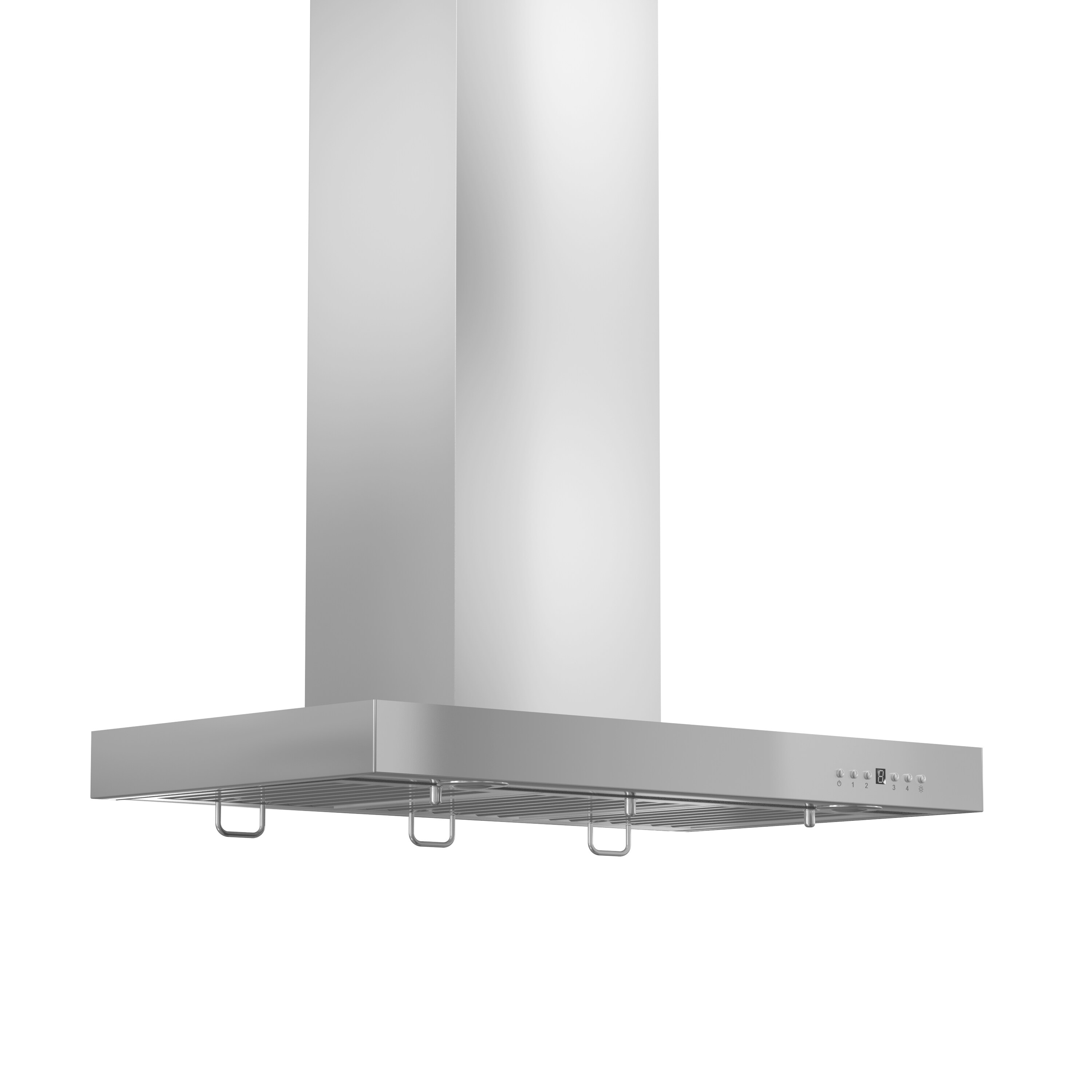 30 inch Convertible 400-CFM Recirculating Stainless steel Wall-Mounted Range Hood