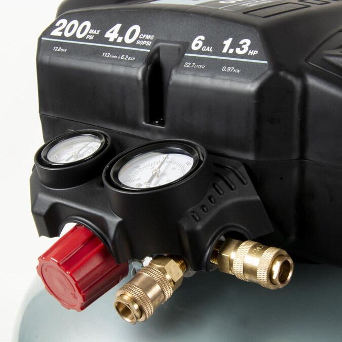 Metabo HPT The Tank 6-Gallon Portable Electric 200 PSI Pancake Air Compressor - Image 14