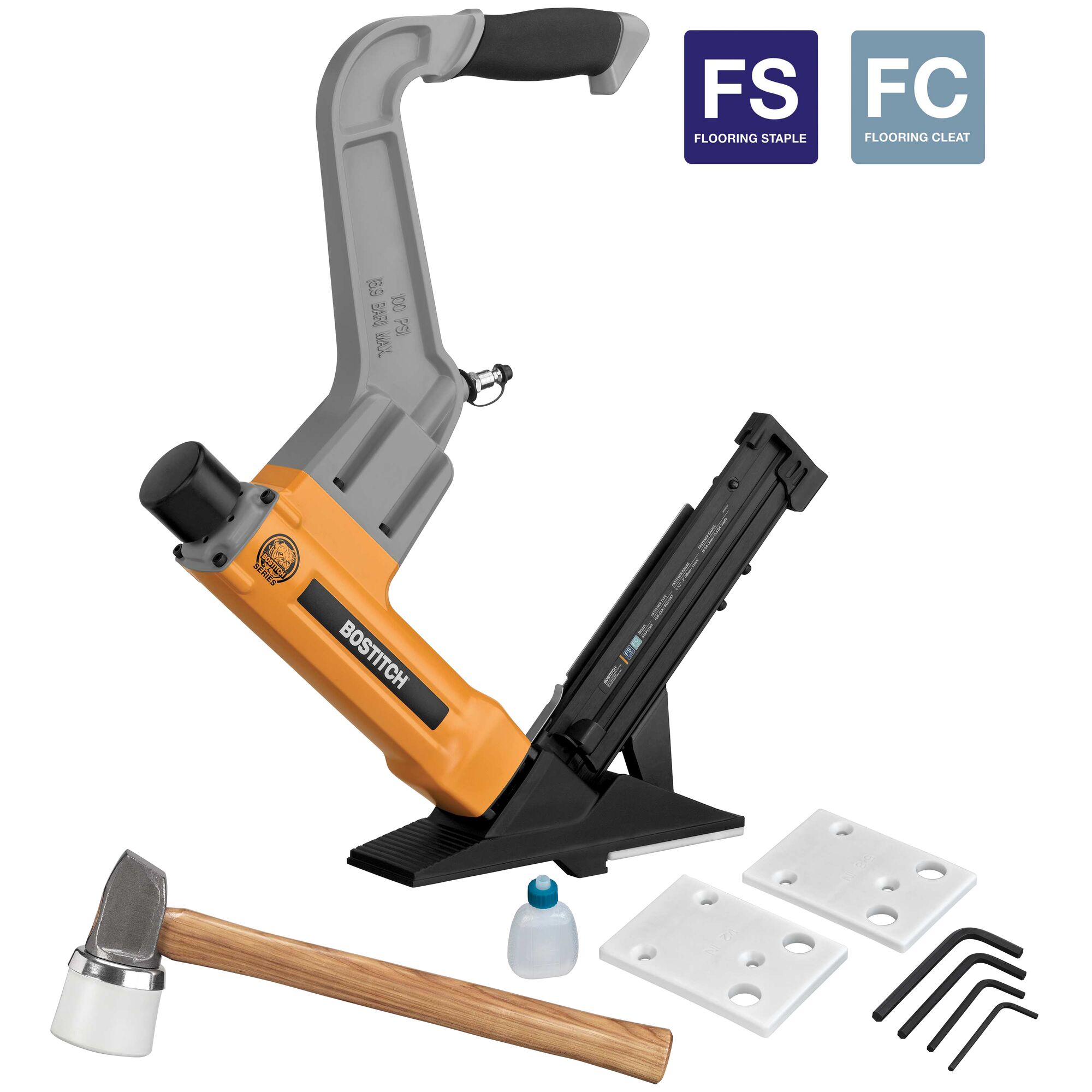 Bulldog 2-in 16 -Gauge Pneumatic Flooring Nailer - Image 3