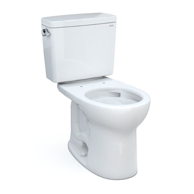 TOTO Drake Cotton Round Standard Height 2-piece Toilet 12-in Rough-In 1.6-GPF