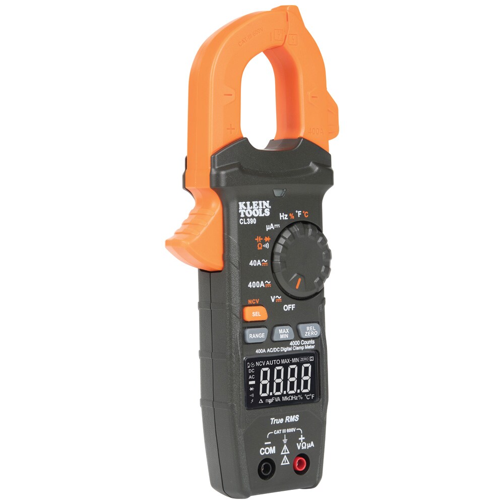 AC/DC Digital Clamp Meter, Auto-Ranging 400 Amp - Image 8