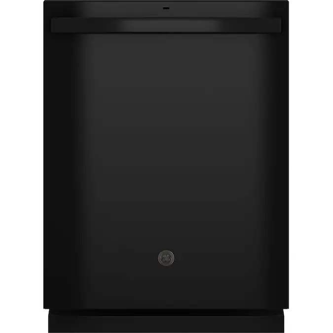 GE Dry Boost 24-in Top Control Built-In Dishwasher (Black) ENERGY STAR, 55-dBA Standard Sound Level