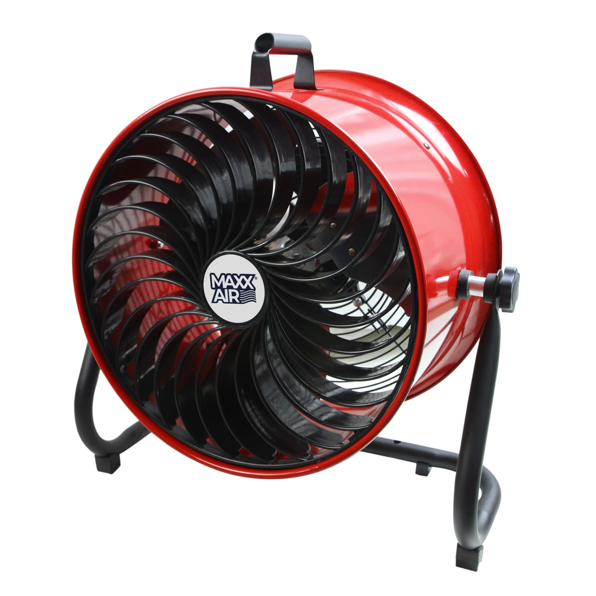 16-Inches 120 -Volt 3 -Speed High Velocity Indoor Red Floor Fan