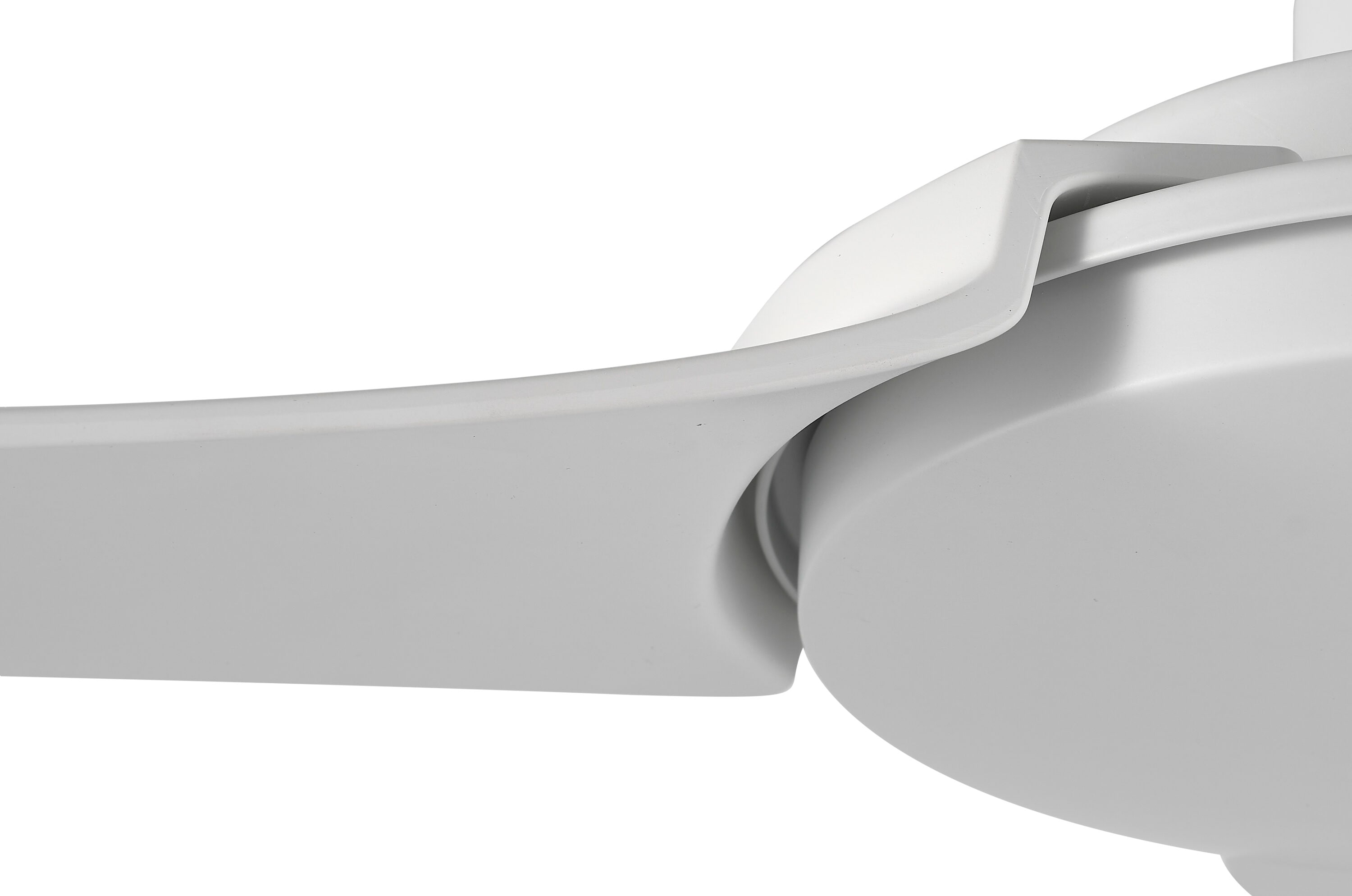 Lochwood 60-in Outdoor Matte White with Matte White Blades Ceiling Fan and Remote ( 3 -Blade ) - Image 6