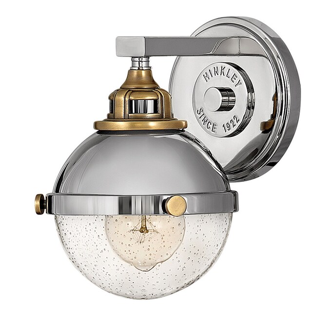 Hinkley Fletcher 6.25-in 1-Light Polished Nickel LED Traditional Vanity Light