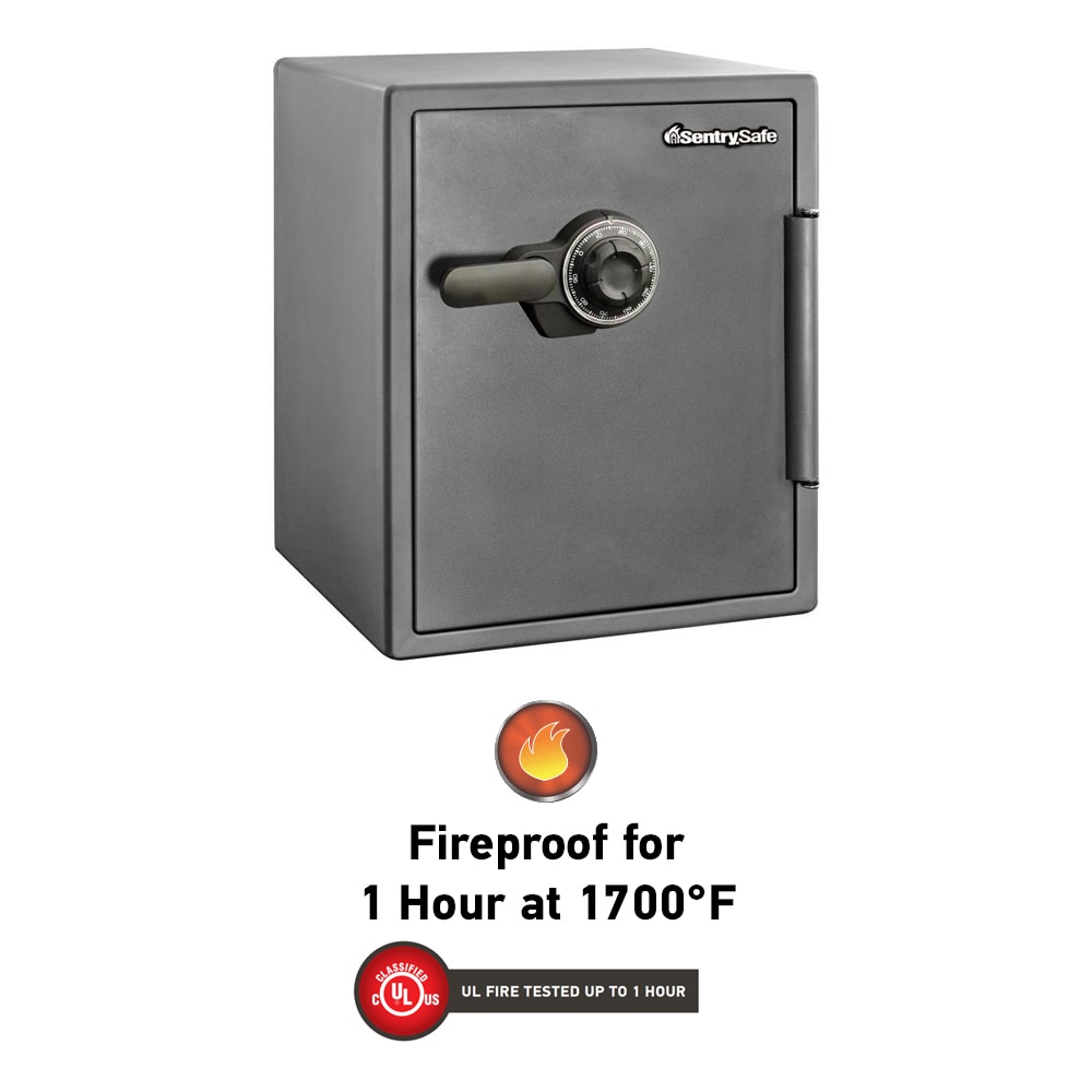 2-cu ft Fireproof Home safe with Combination Lock - Image 2