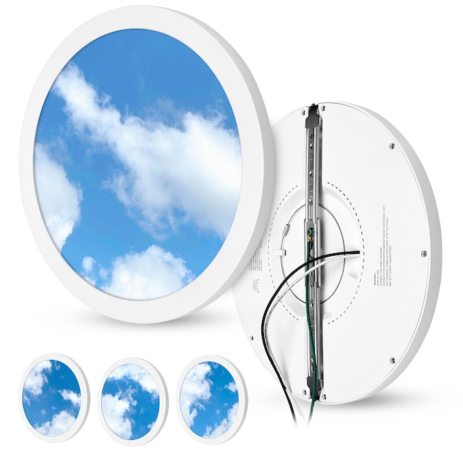 Beyond LED Technology Die-cast Aluminum 5-in or 6-in 1200-Lumen Cool Daylight Round Dimmable LED Canless Recessed Downlight (4-Pack)