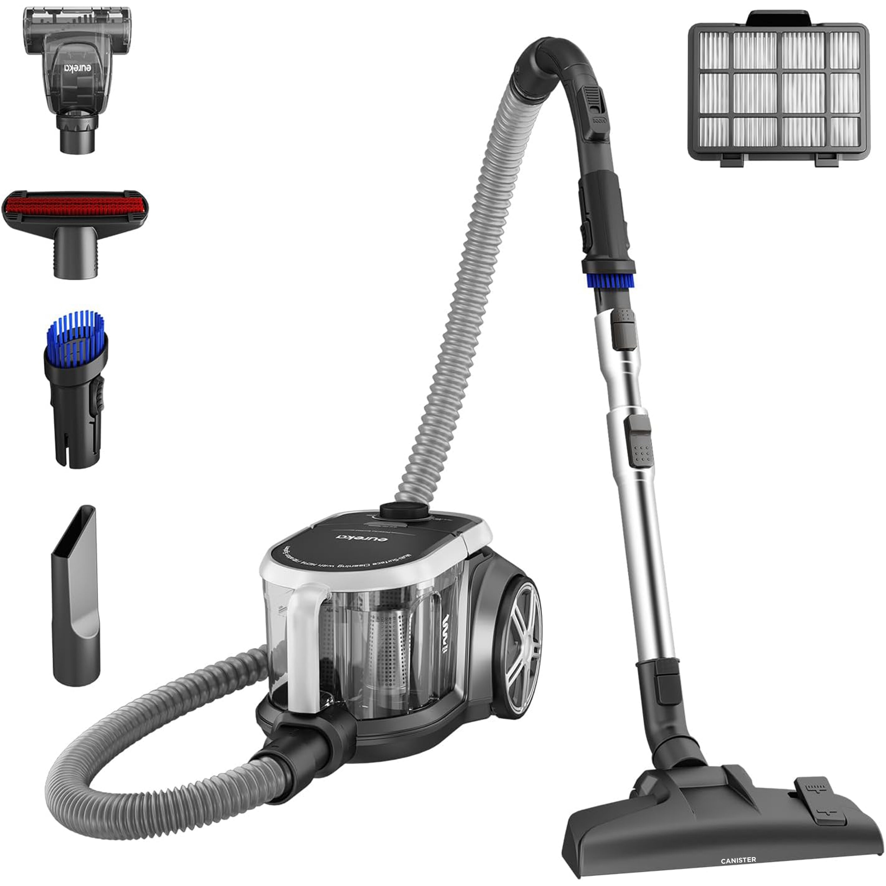 NEN180 Bagless Pet Canister Vacuum