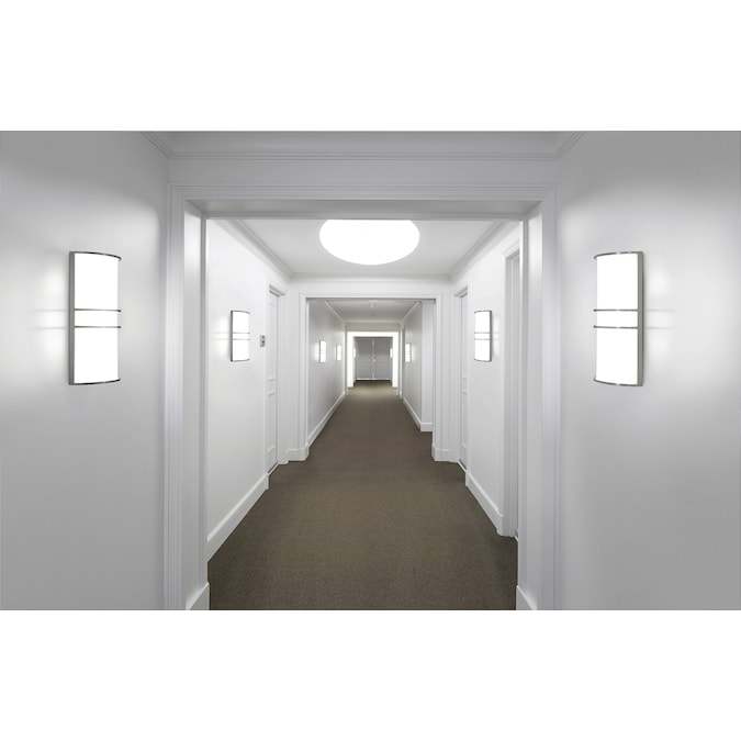 Kichler 7-in W 1-Light Brushed Nickel Modern/Contemporary LED Wall Sconce ENERGY STAR - Image 2