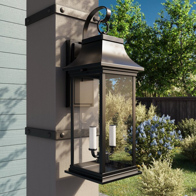 Maxim Lighting Vicksburg 2-Light 20-in H Matte Black Outdoor Wall Light - Image 3