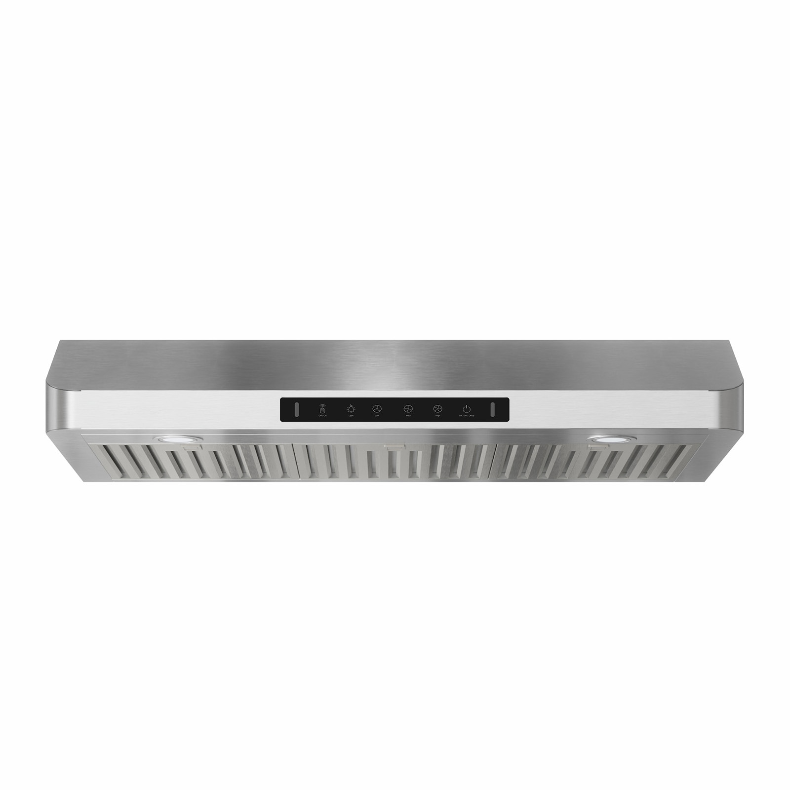36 inch Ducted 900-CFM Recirculating Stainless steel Under Cabinet Range Hood