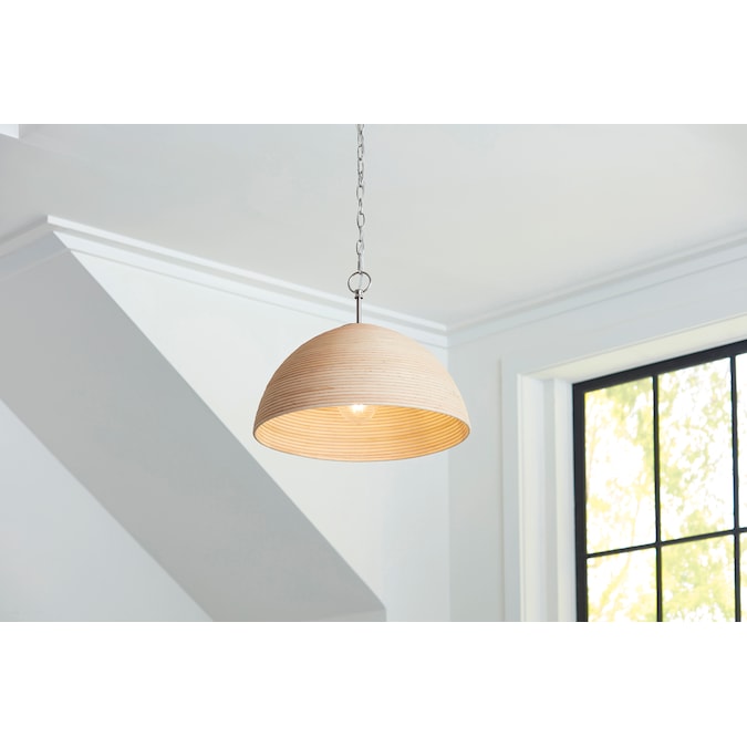 allen + roth Arden Transitional Dome Medium Hanging Pendant Light