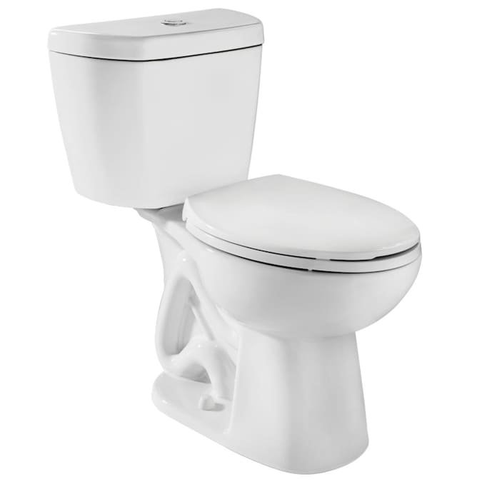 Niagara Conservation Stealth White Round Chair Height 2-piece Toilet 12-in Rough-In WaterSense 0.8-GPF