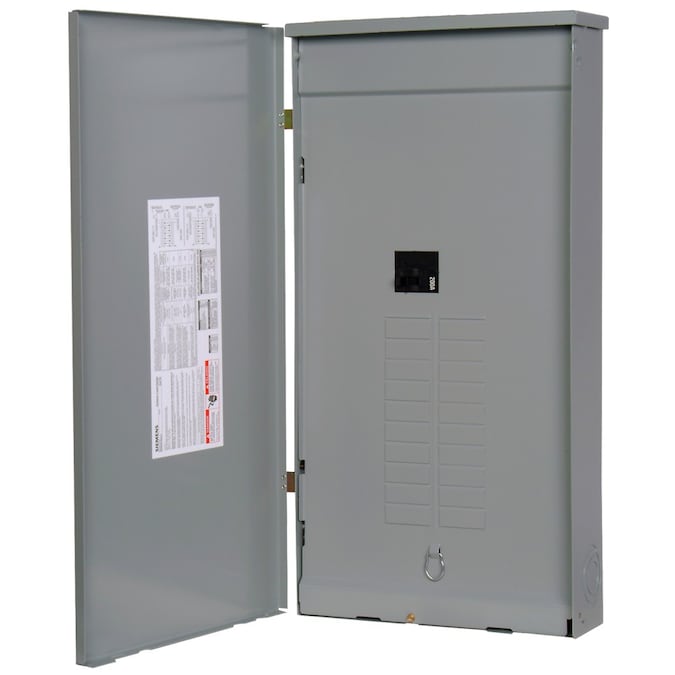 Siemens SN 100-Amp 20-Spaces 20-Circuit Outdoor Main Breaker Plug-on Neutral Load Center