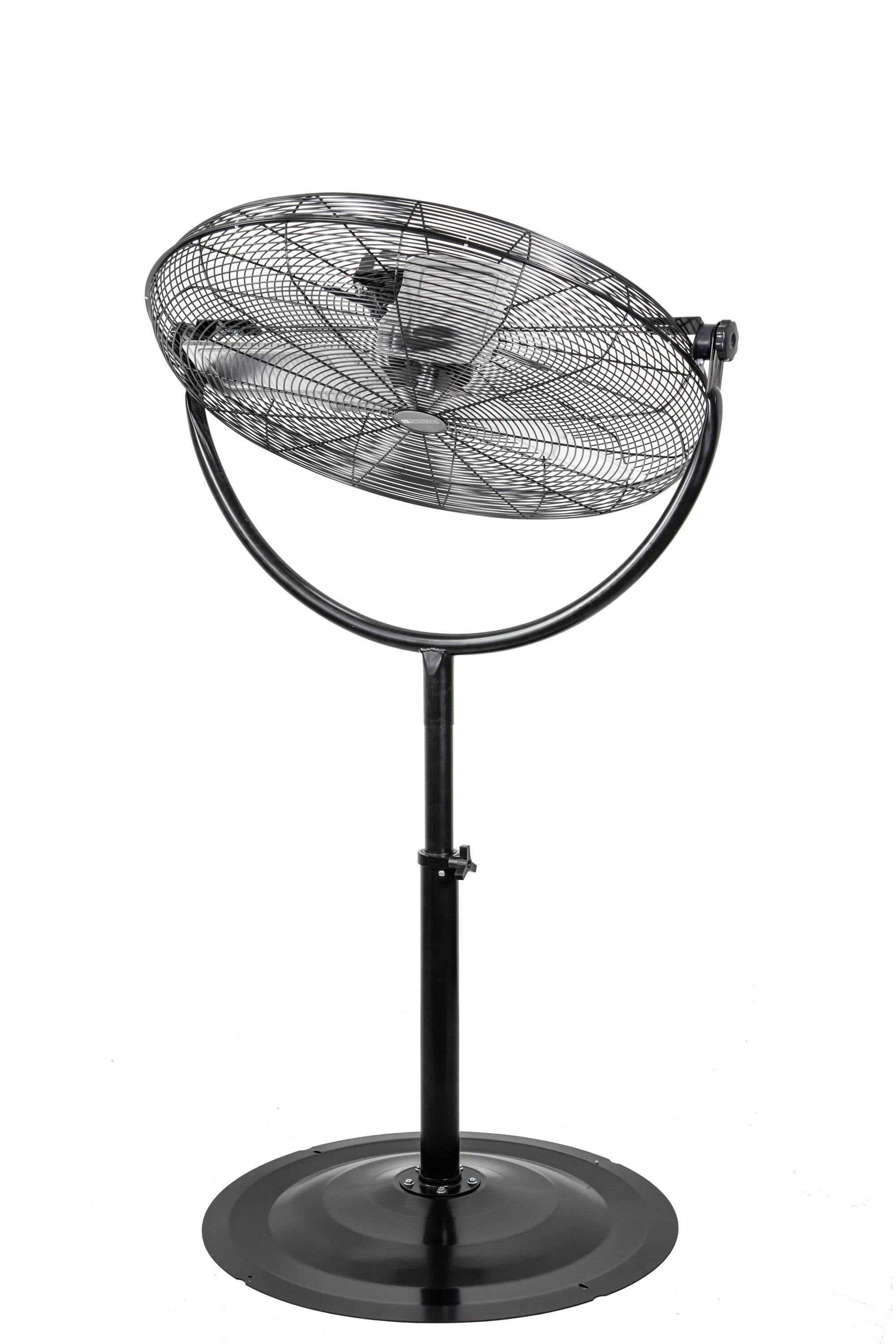 30-in 120 -Volt 3 -Speed High Velocity Indoor Black Pedestal Fan - Image 3