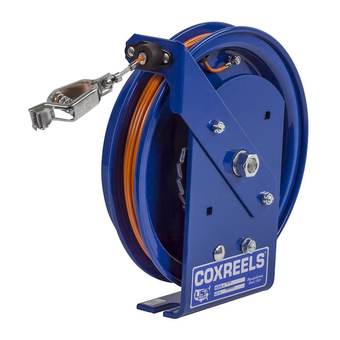 Coxreels Coxreels SD-50 Spring Rewind Static Discharge Cable Reel: 50-ft cable