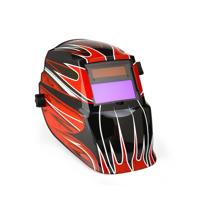 Lincoln Electric Auto Darkening Variable Shade Red Welding Helmet - Image 2