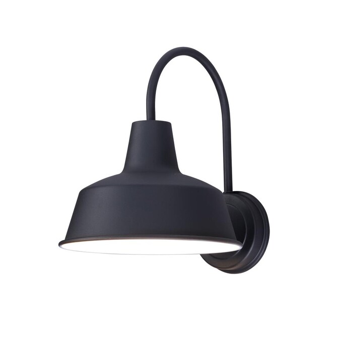 Maxim Lighting Pier M 1-Light 13.25-in H Matte Black Dark Sky Outdoor Wall Light