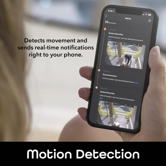 Geeni Hawk 3 Indoor/Outdoor 2-Camera Plug-in Micro Sd Micro Sd Security Camera System - Image 3