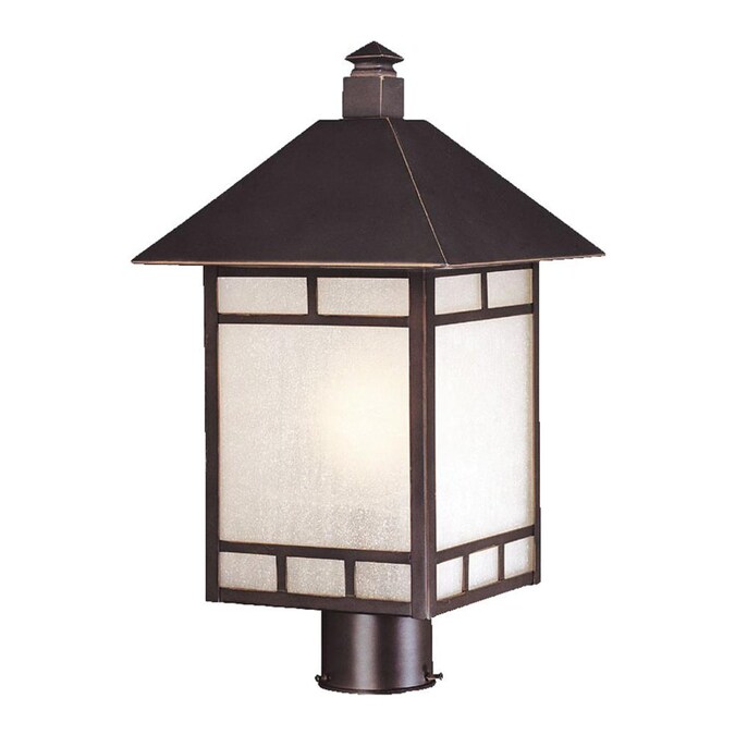 Acclaim Lighting Artisan 18.5-in Architectural Bronze Traditional Outdoor Post Light