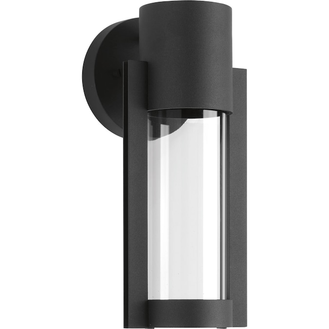 Progress Lighting Z1030 LED 12-in H Black Dark Sky Integrated LED Outdoor Wall Light