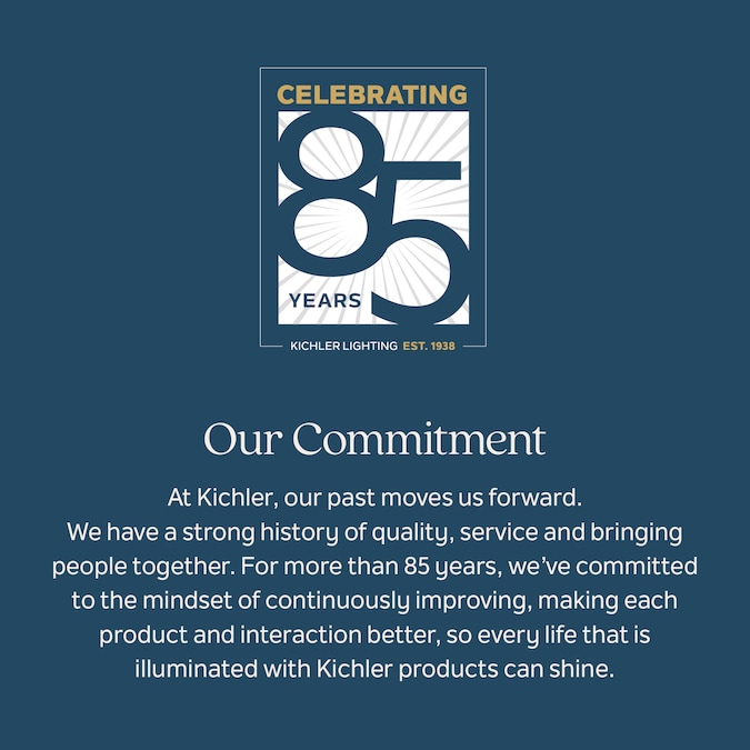 Kichler Kennewick 22.75-in 3-Light Black Traditional Vanity Light - Image 10