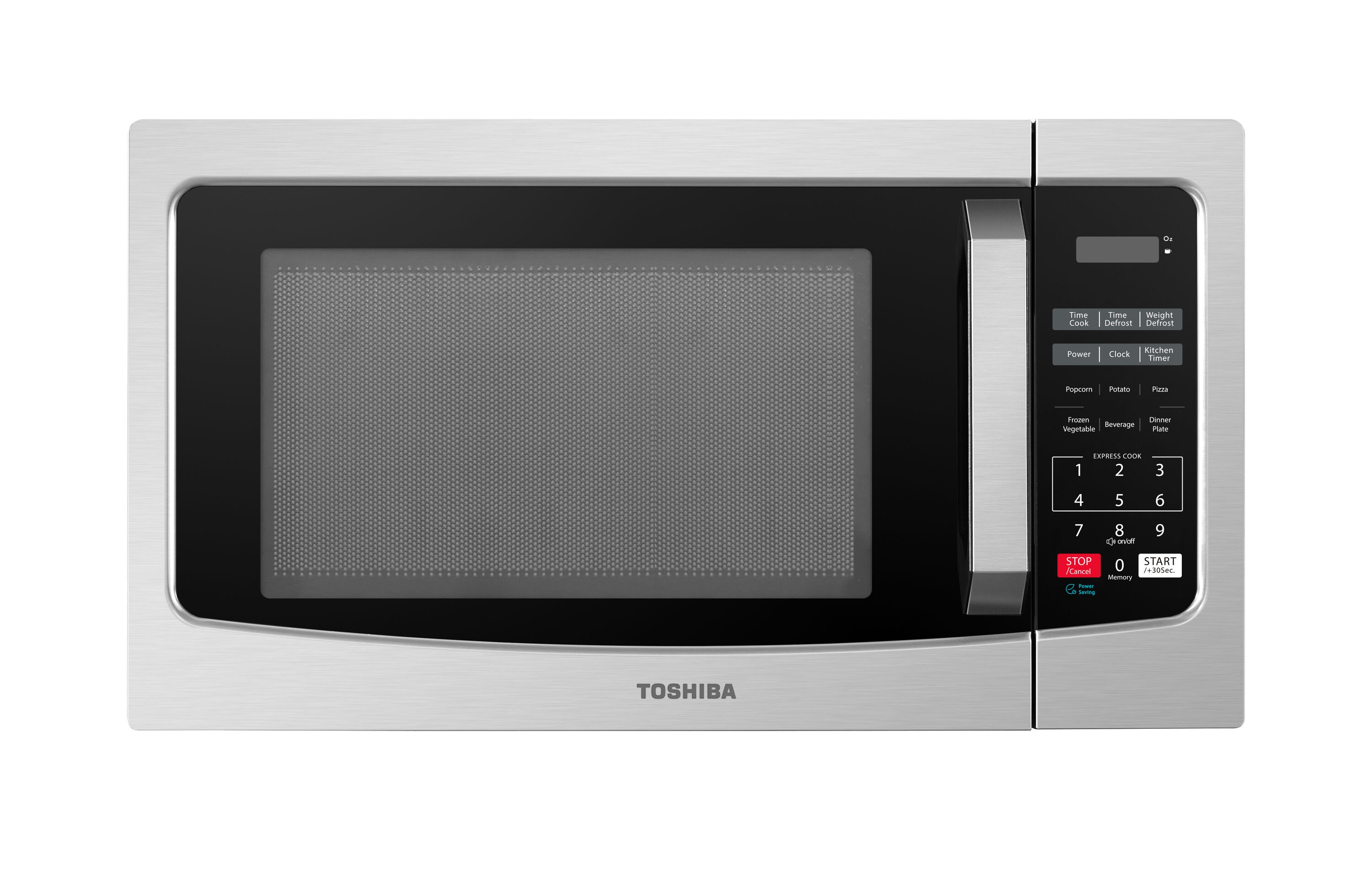 1.1-cu ft Medium 1000 -Watt Countertop Microwave ( Stainless Steel )