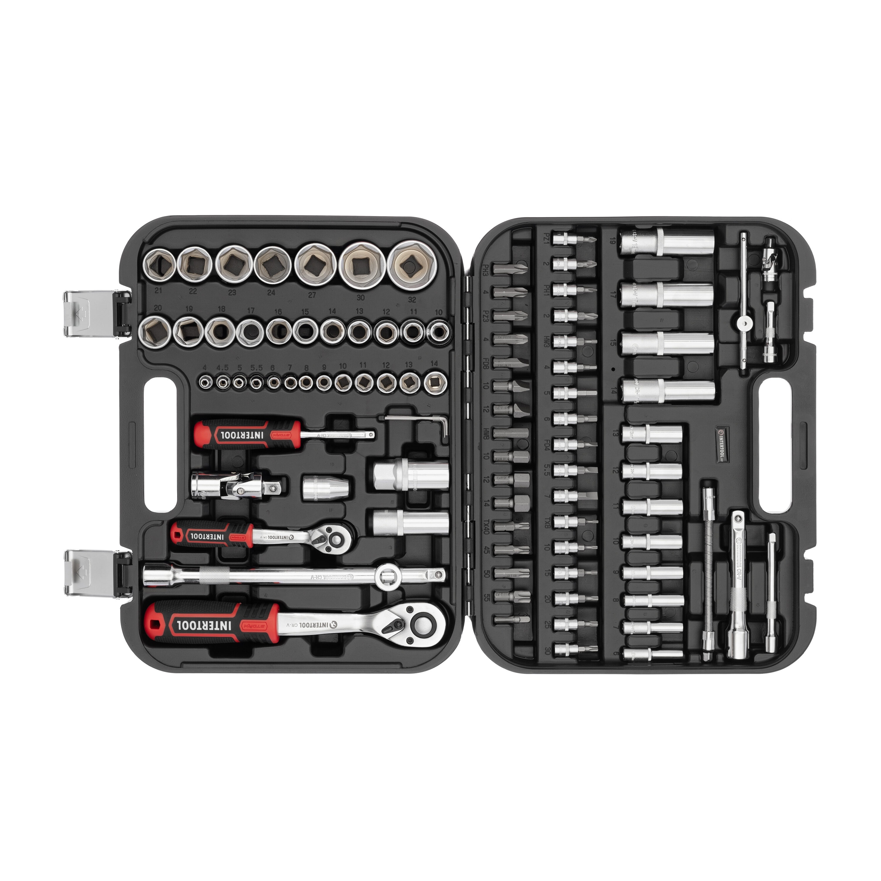 94 -Piece Metric Chrome Mechanics Tool Set with Hard Case - Image 5