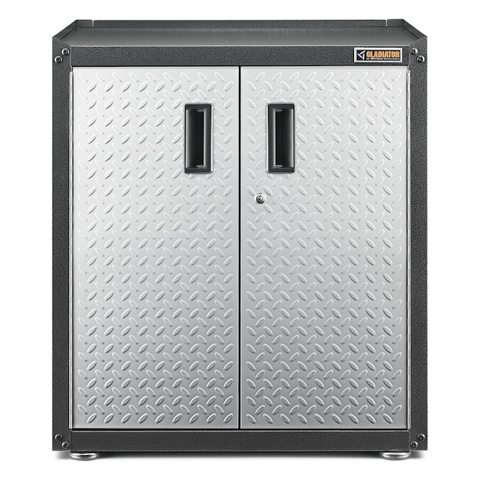Gladiator Ready-to-Assemble Full Modular GearBox 28-in W x 31-in H x 18-in D Freestanding Steel Garage Cabinet in Gray