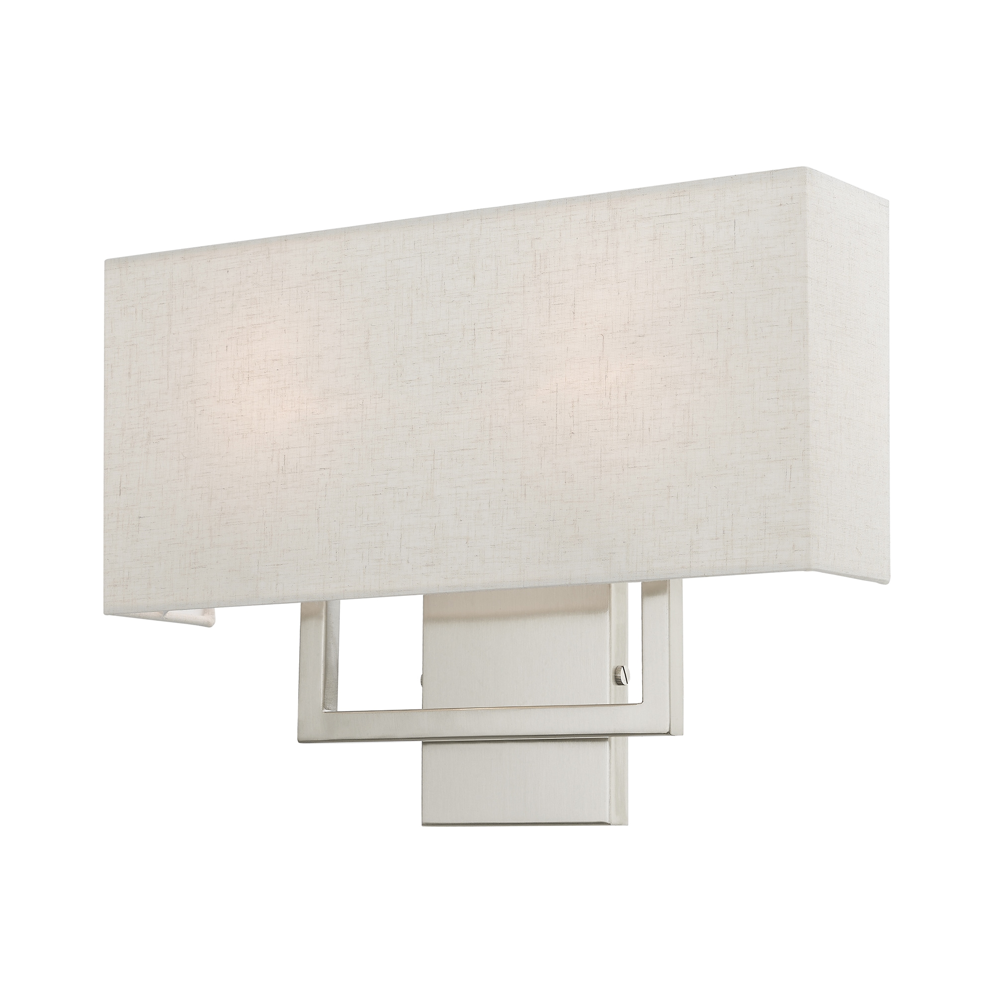 Pierson 16-in W 2 -Light Brushed Nickel Transitional Wall Sconce
