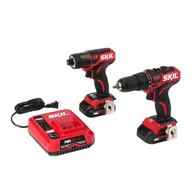 SKIL 12-volt 2-Tool Brushless Power Tool Combo Kit (2-Batteries Included and Charger Included)