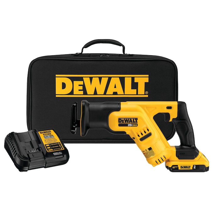 DEWALT 20-volt Variable Speed Cordless Reciprocating Saw (Charger Included and Battery Included)