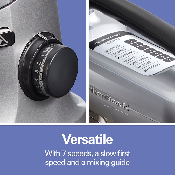 Hamilton Beach Silver 4-Quart Tilt-head Stand Mixer - Image 5