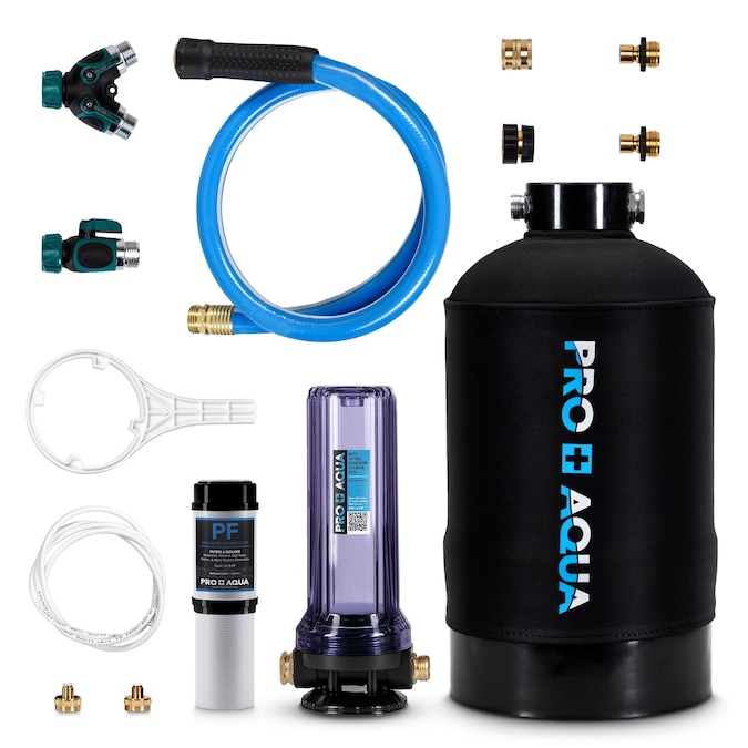 PRO+AQUA Travel Series 16000-Grain Water Softener and Conditioner