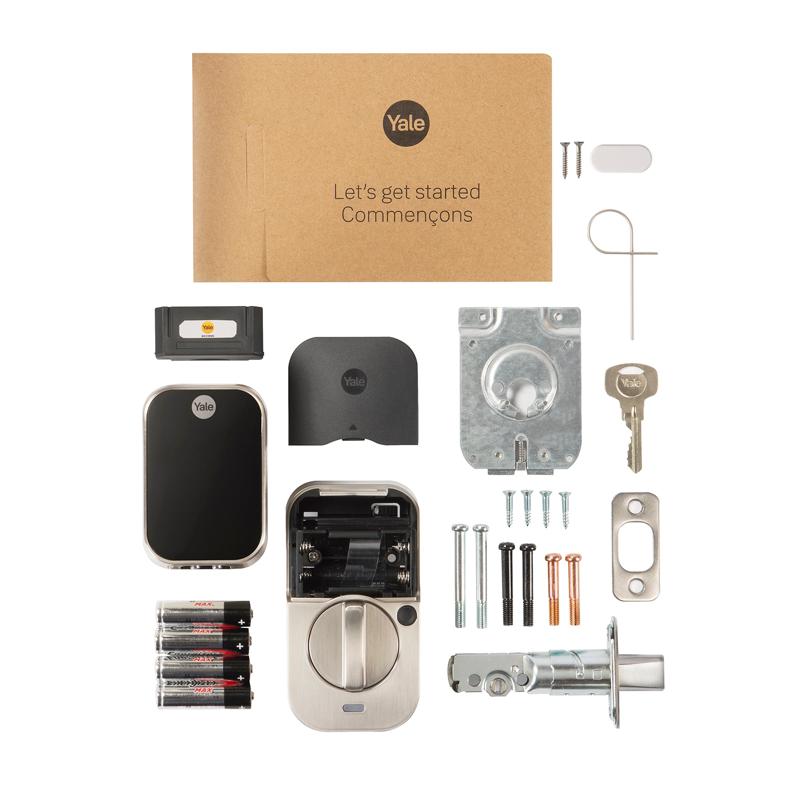 Assure Lock 2 Satin Nickel Smart Lock Electronic Deadbolt with Wifi Bluetooth Touchscreen Keypad - Image 9