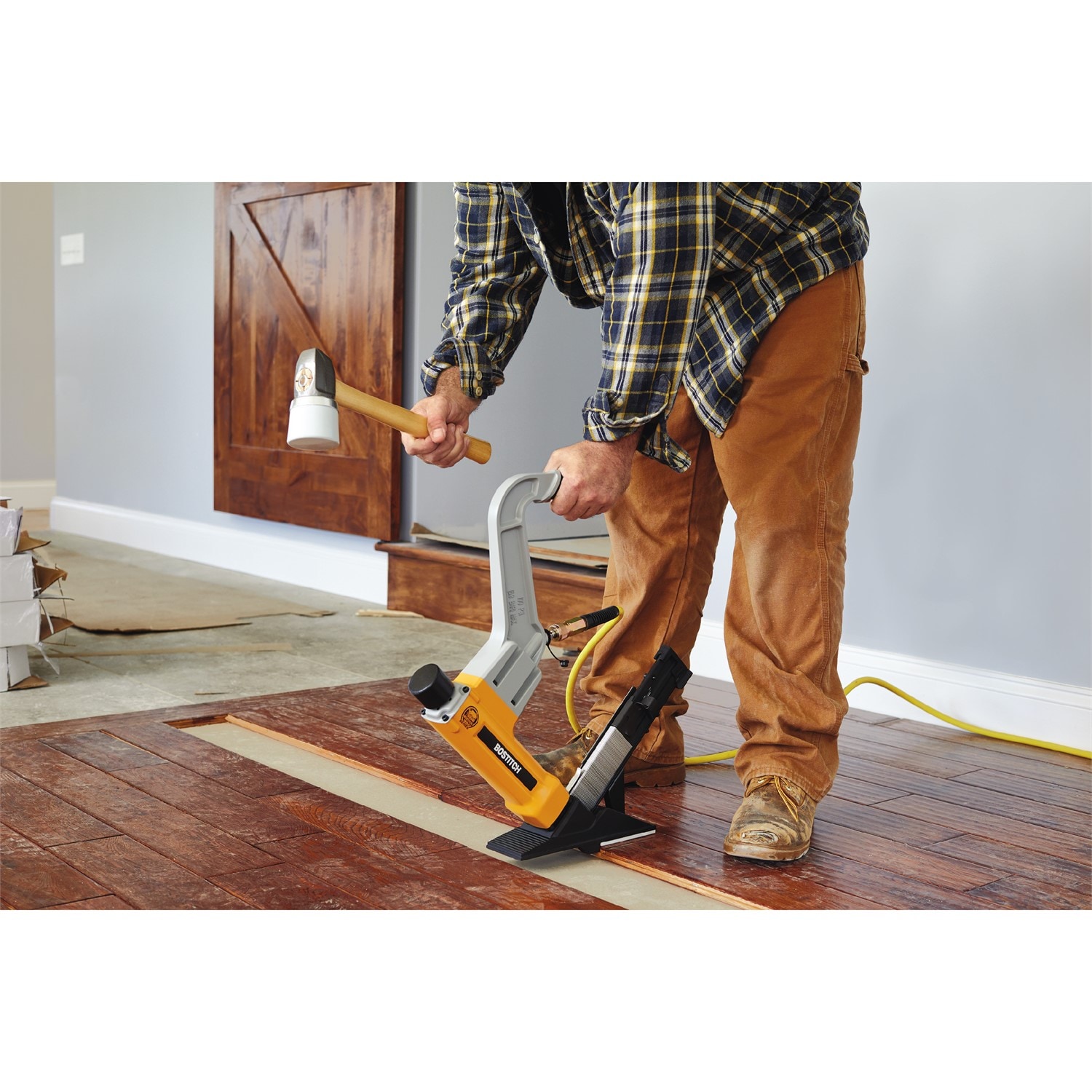 Bulldog 2-in 16 -Gauge Pneumatic Flooring Nailer - Image 7