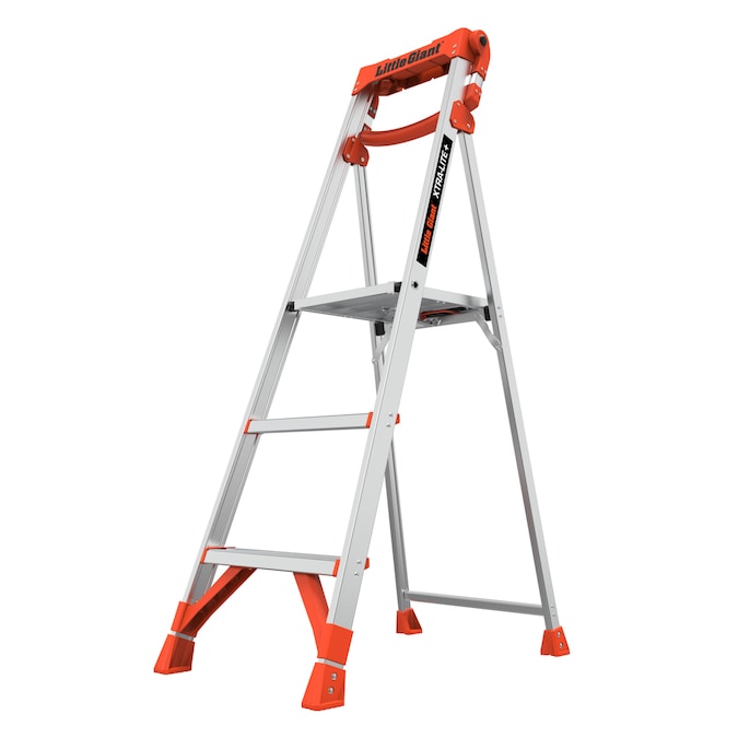 Little Giant Ladders Xtra-Lite Plus 5-ft Aluminum Type 1aa- 375-lb Load Capacity Step Ladder