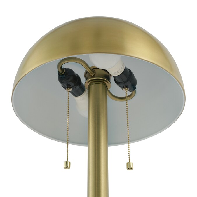 Globe Electric 60.1-in Matte Brass Floor Lamp - Image 4