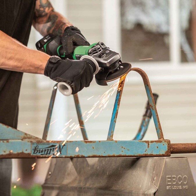 Metabo HPT MultiVolt 4.5-in 18-volt Paddle Switch Brushless Cordless Angle Grinder (Tool Only) - Image 18